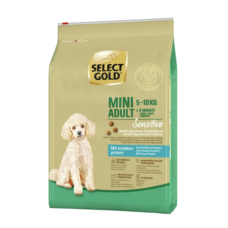 Markenware Select Gold Mini Sensitive Adult Insect 4 kg